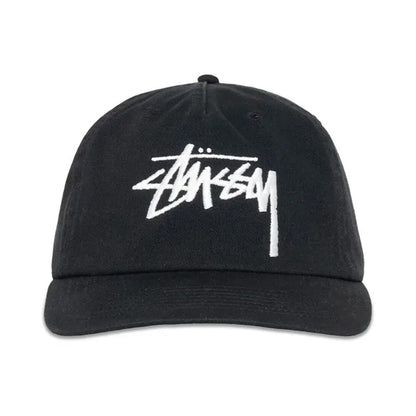 Stussy Casquette Big Stock Snapback Shadow Black