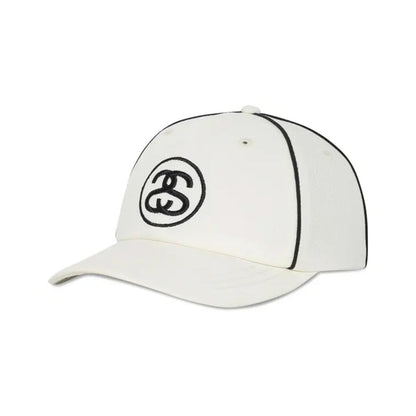Stussy Casquette Contrast Piping Snapback Beige