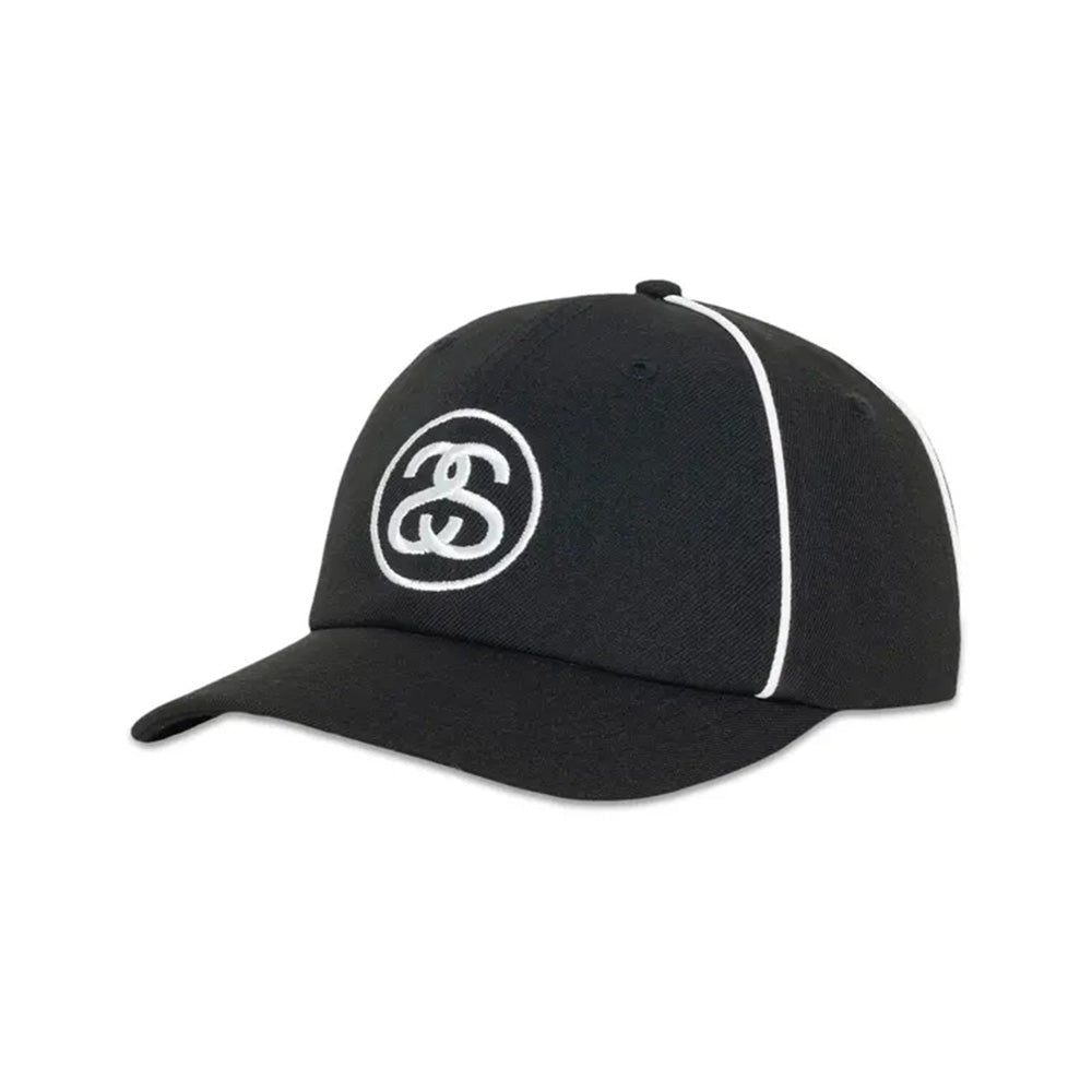 Stussy Casquette Contrast Piping Snapback Noir