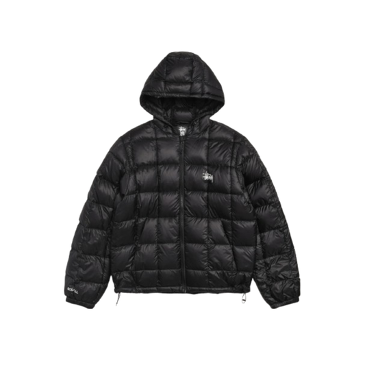 Stussy Midweight Hooded Puffer Noir