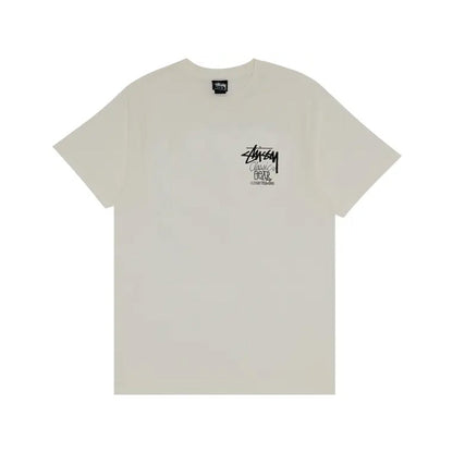 Stussy T-shirt Classic Gear Beige