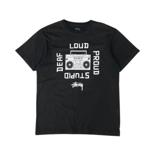 Stussy T-Shirt - Loud Stupid - Noir