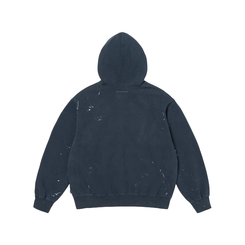 Supreme MM6 Maison Margiela Box Logo Zip Up Navy