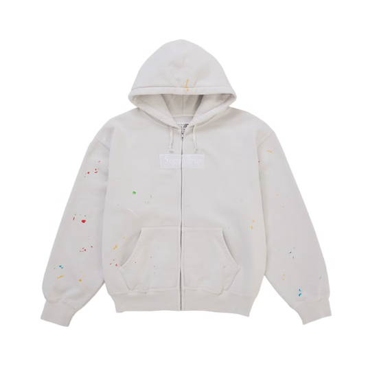 Supreme MM6 Maison Margiela Hoodie Box Logo Blanc