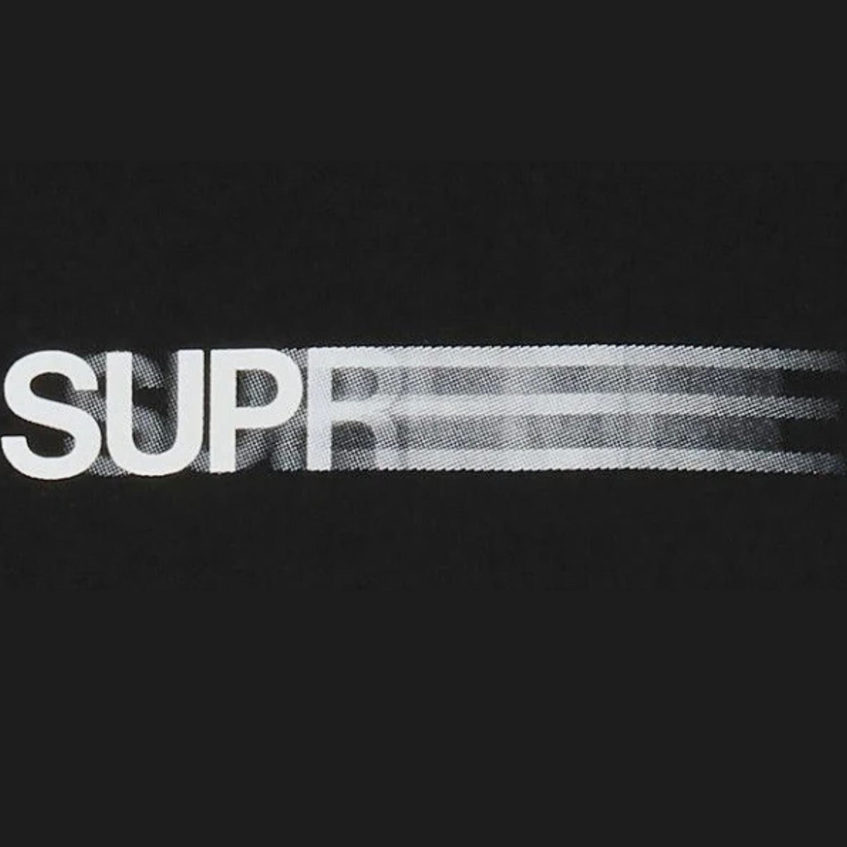Supreme Supreme Motion Tee Black