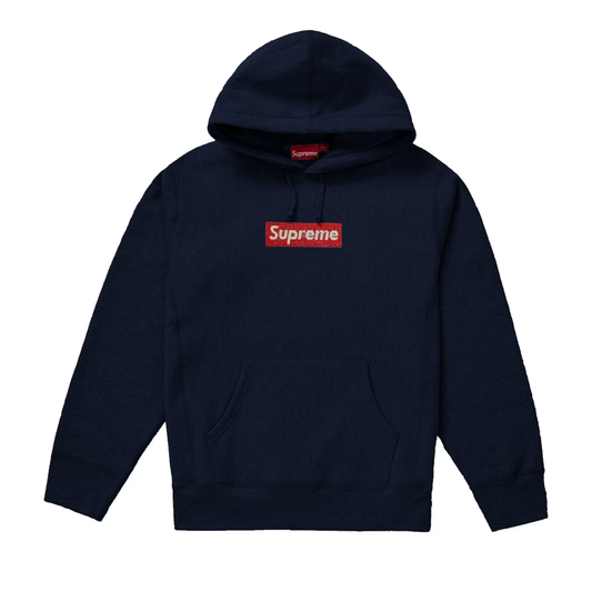 Supreme x Swaroski SS19 25th Anniversary Navy