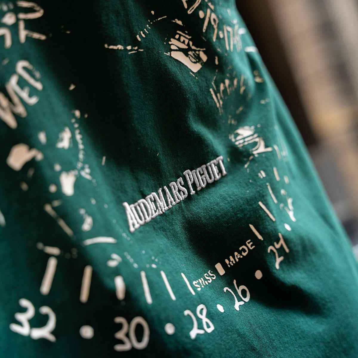 T-shirt Travis Scott CJ x Audemars Piguet Vert
