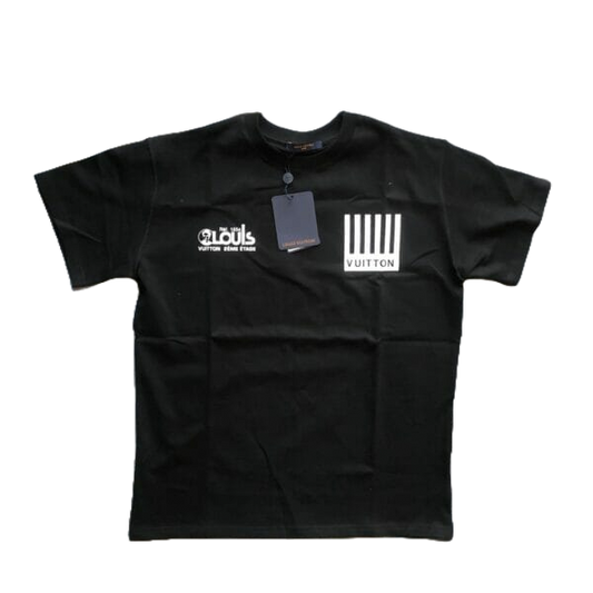 Tee Shirt LV Noir Deuxieme Etage