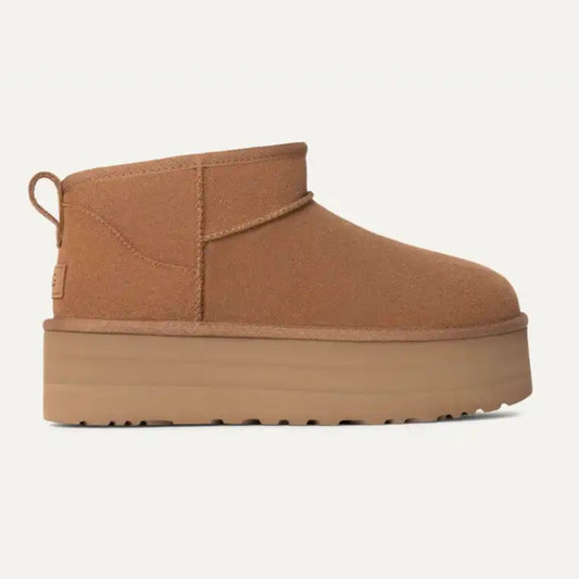 UGG Classic Ultra Mini Platform Boot Chestnut