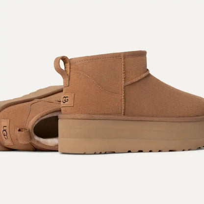 UGG Classic Ultra Mini Platform Boot Chestnut