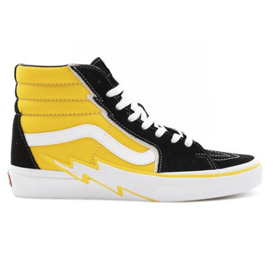 Vans Sk8 High Bolt Yellow Black