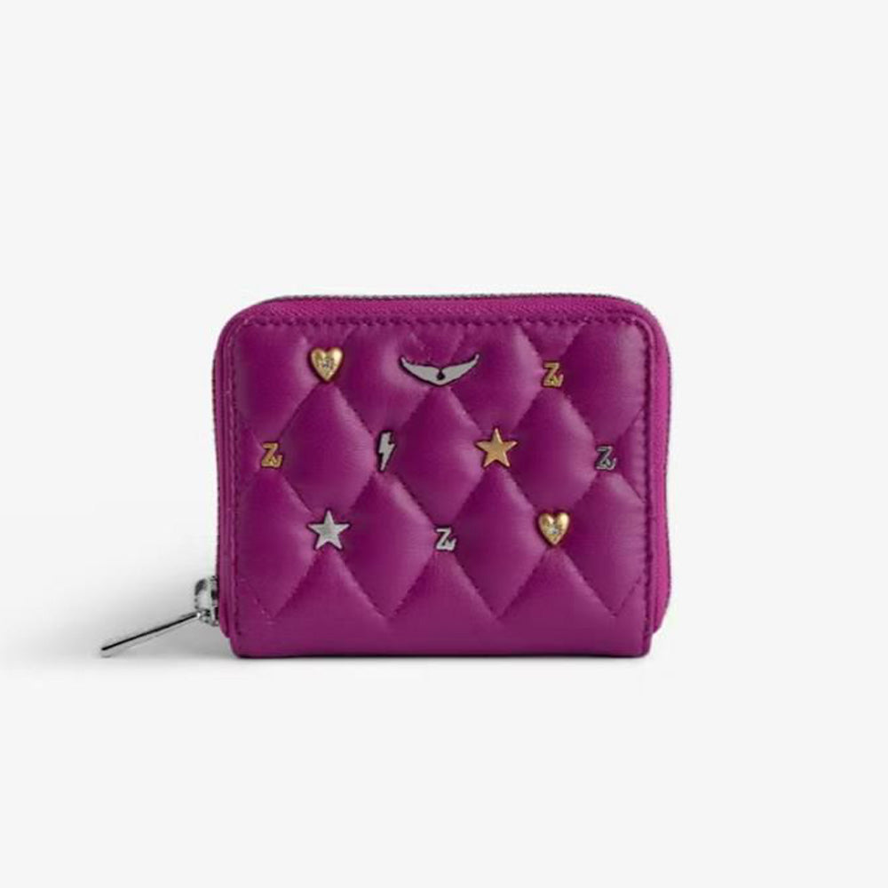 Zadig & Voltaire Mini ZV Lucky Charms Fuschia