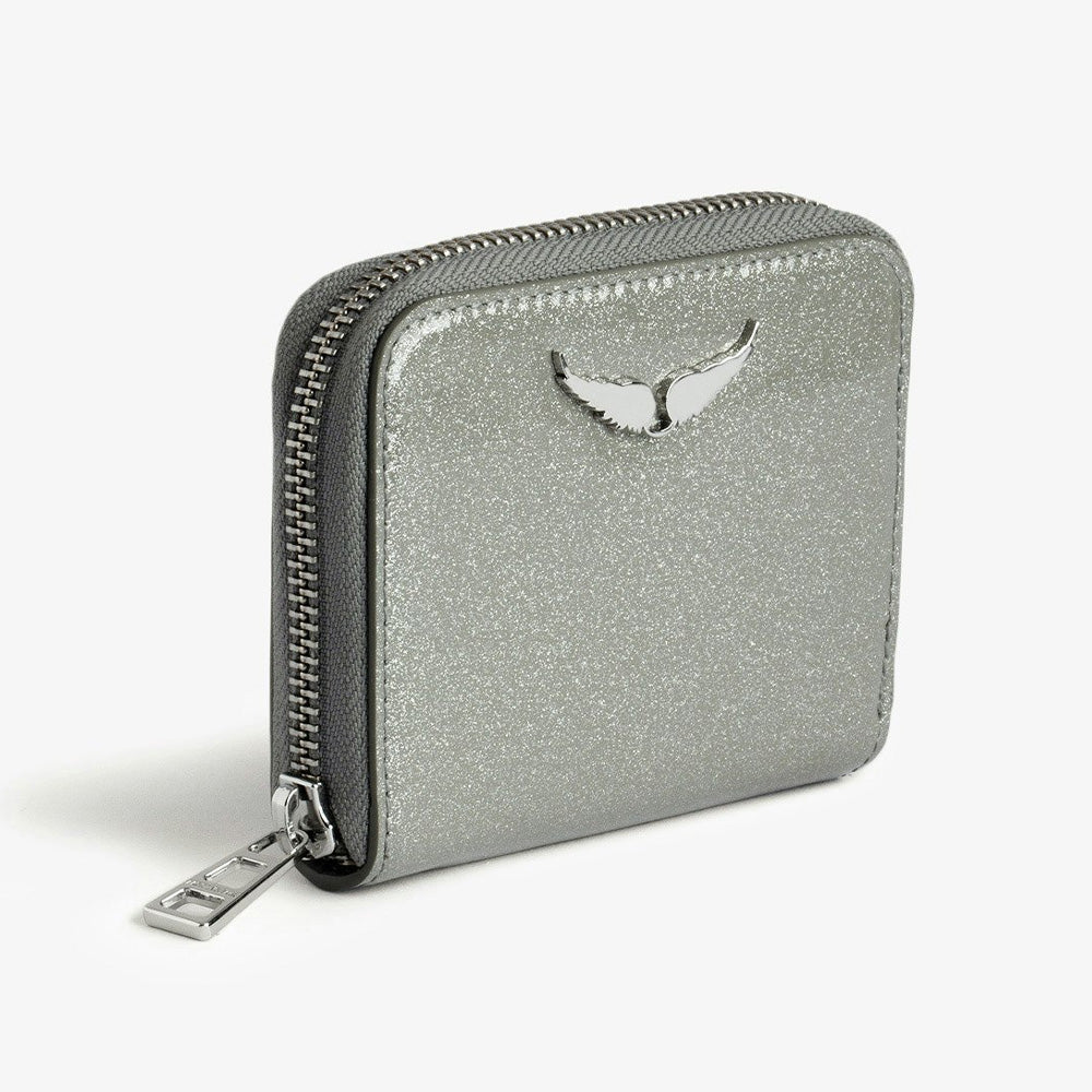 Zadig & Voltaire Porte Carte Mini ZV Infinity Silver