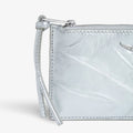 Zadig & Voltaire Porte Monnaie Long Eternal Creased Silver